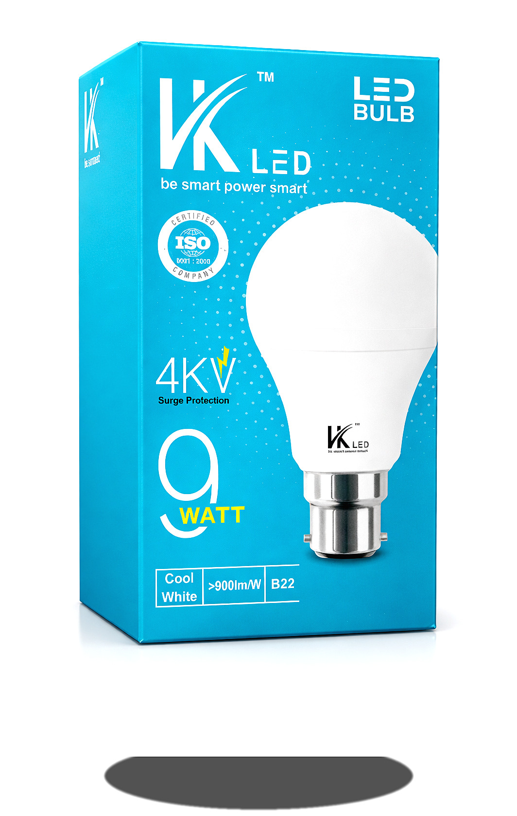 9W B22 LED